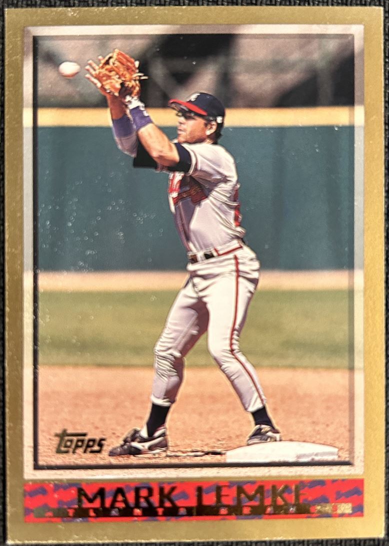 1998 Topps Mark Lemke Atlanta Braves #36