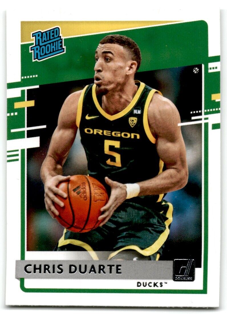 2021-22 Panini Chronicles Donruss Draft Picks Chris Duarte Oregon Ducks #43