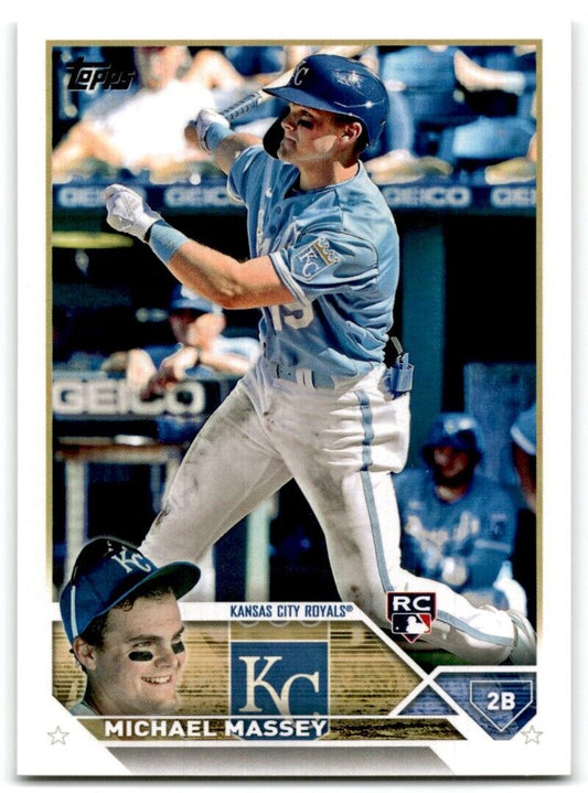 2023 Topps Michael Massey Kansas City Royals #167