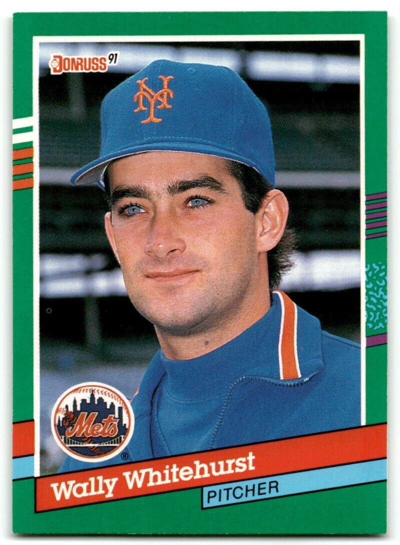 1991 Donruss Wally Whitehurst New York Mets #511