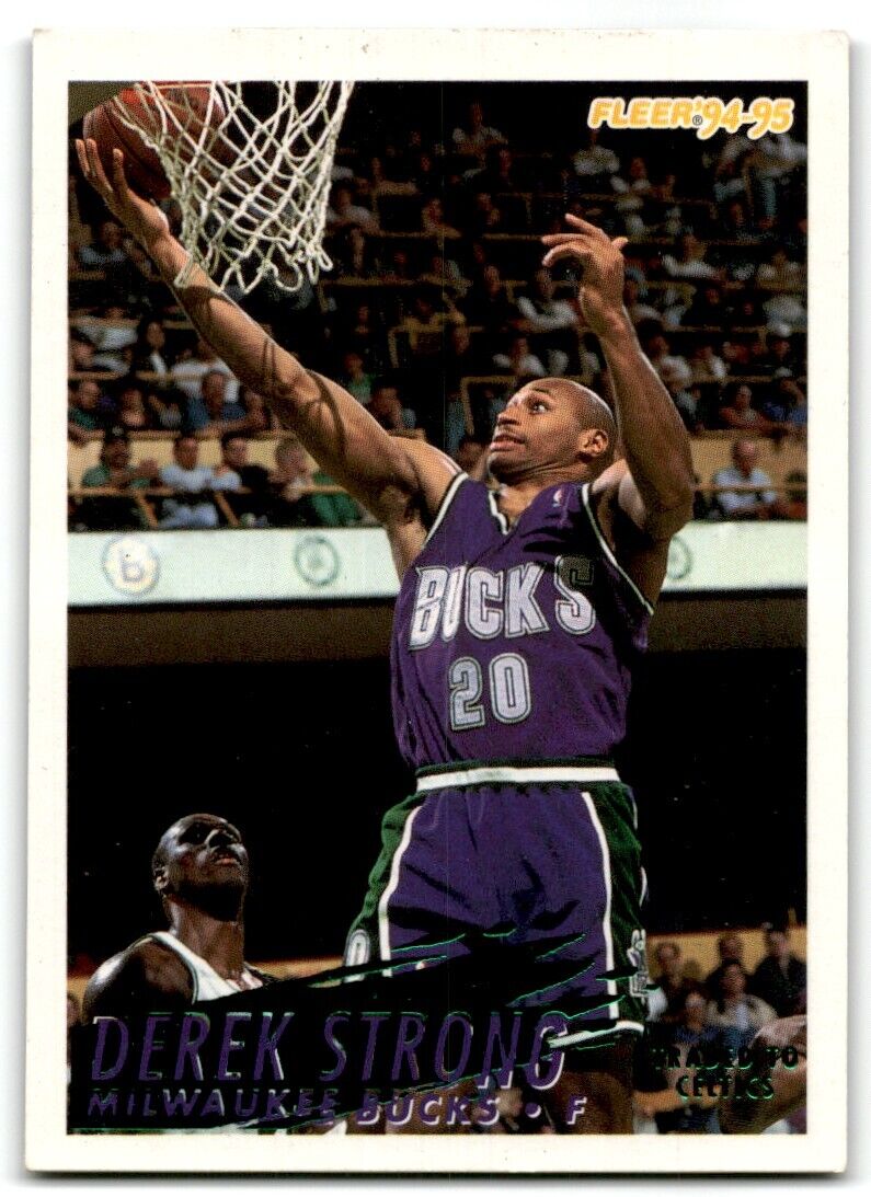 1994-95 Fleer Derek Strong Boston Celtics #130