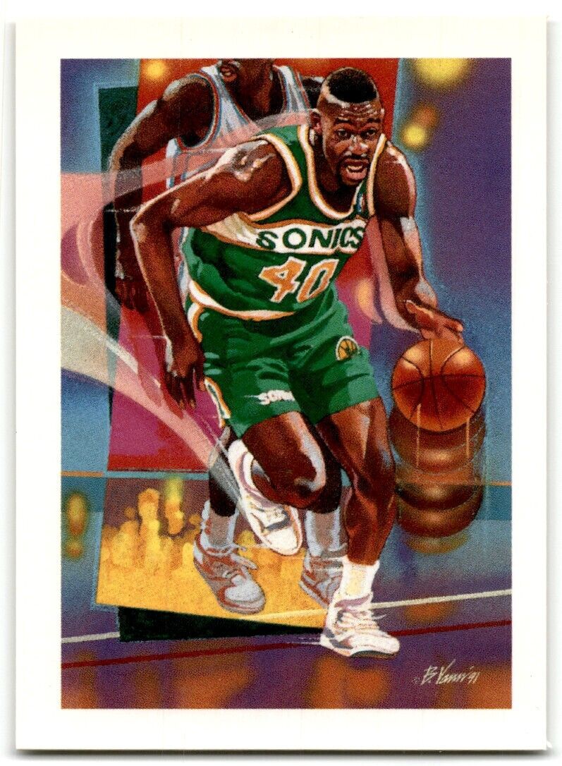 1991-92 Hoops Shawn Kemp Seattle SuperSonics #527