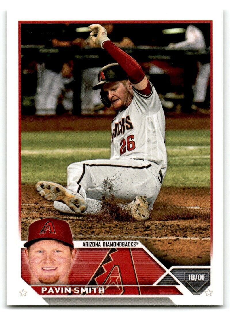 2023 Topps Pavin Smith Arizona Diamondbacks #312