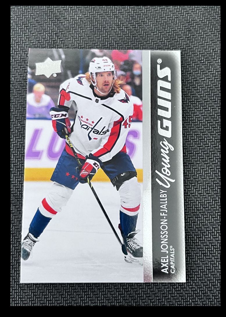 2021-22 Upper Deck Axel Jonsson-Fjallby Rookie Washington Capitals #734