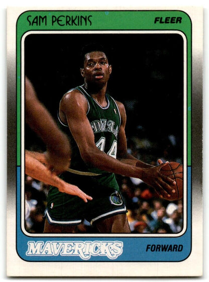 1988-89 Fleer Sam Perkins Dallas Mavericks #31