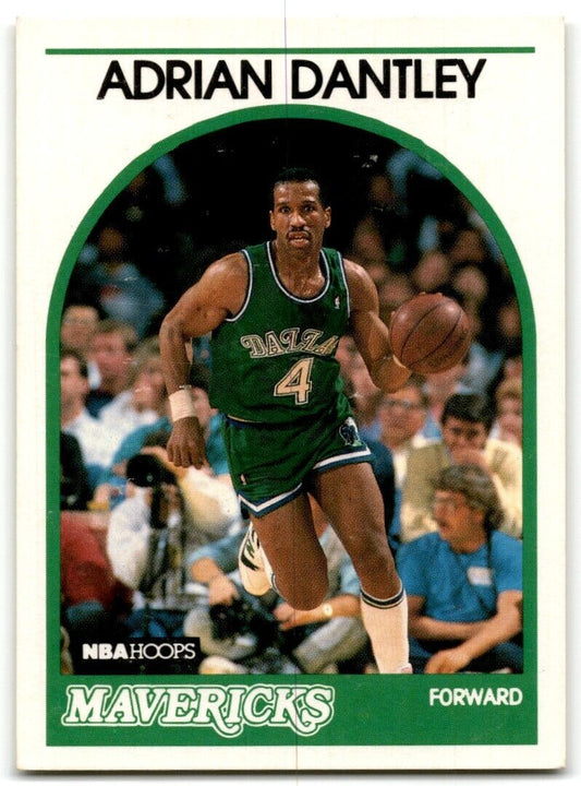 1989-90 Hoops Adrian Dantley Dallas Mavericks #125