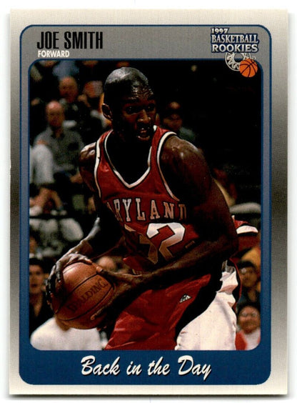 1997-98 Score Board Rookies Joe Smith Maryland Terrapins #91