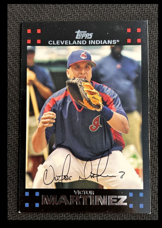 2007 Topps Victor Martinez Cleveland Indians #434