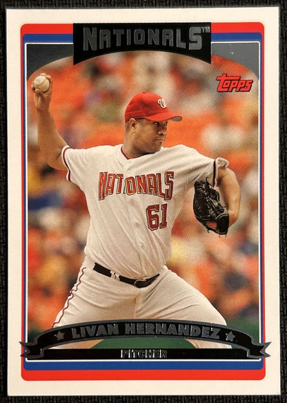 2006 Topps Livan Hernandez Washington Nationals #338