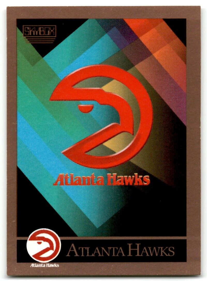 1990-91 SkyBox Atlanta Hawks Atlanta Hawks #328