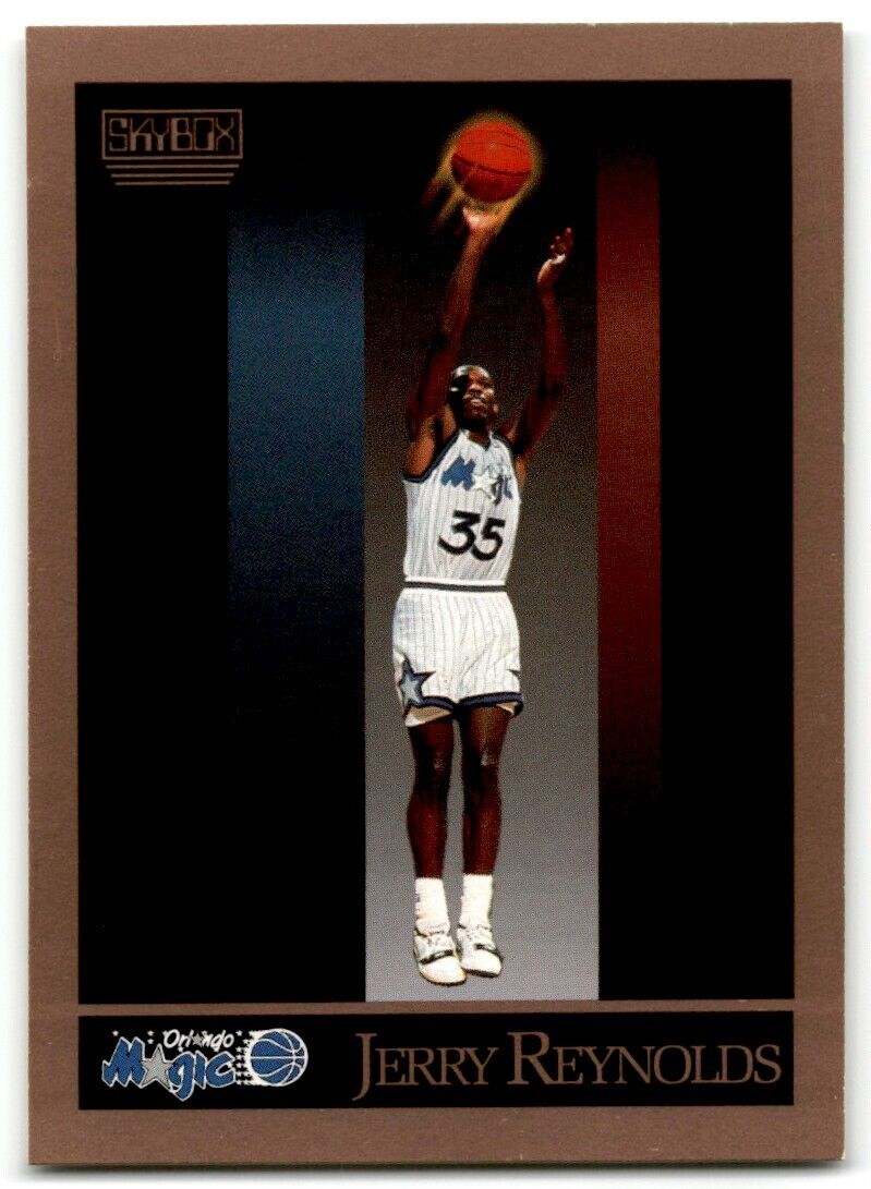 1990-91 SkyBox Jerry Reynolds Orlando Magic #204