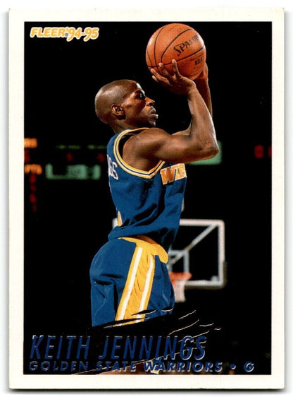 1994-95 Fleer Keith Jennings Golden State Warriors #73