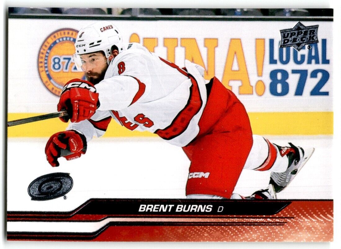 2023-24 Upper Deck Brent Burns Carolina Hurricanes #285