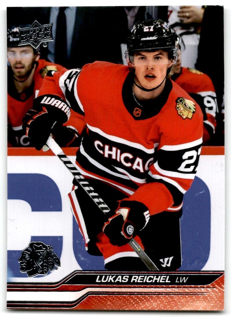 2023-24 Upper Deck Lukas Reichel Chicago Blackhawks #36