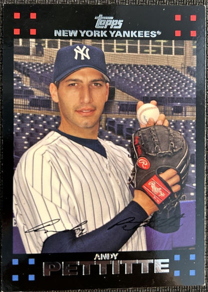 2007 Topps Andy Pettitte New York Yankees #32