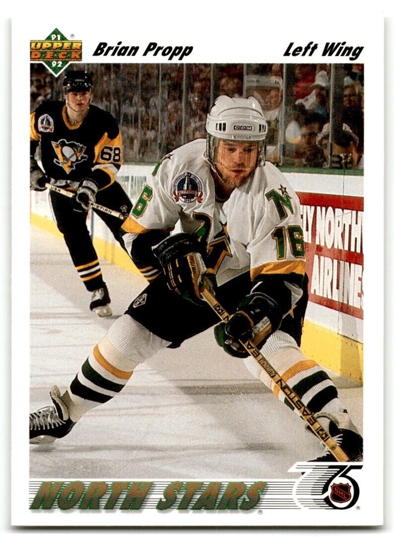 1991-92 Upper Deck Brian Propp Minnesota North Stars #260