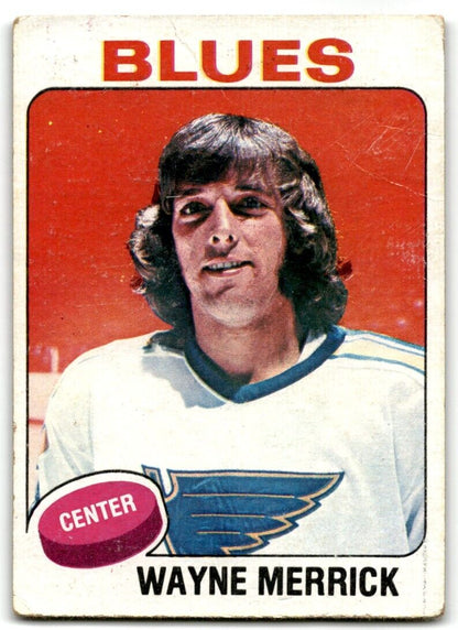 1975-76 Topps Wayne Merrick St. Louis Blues #228