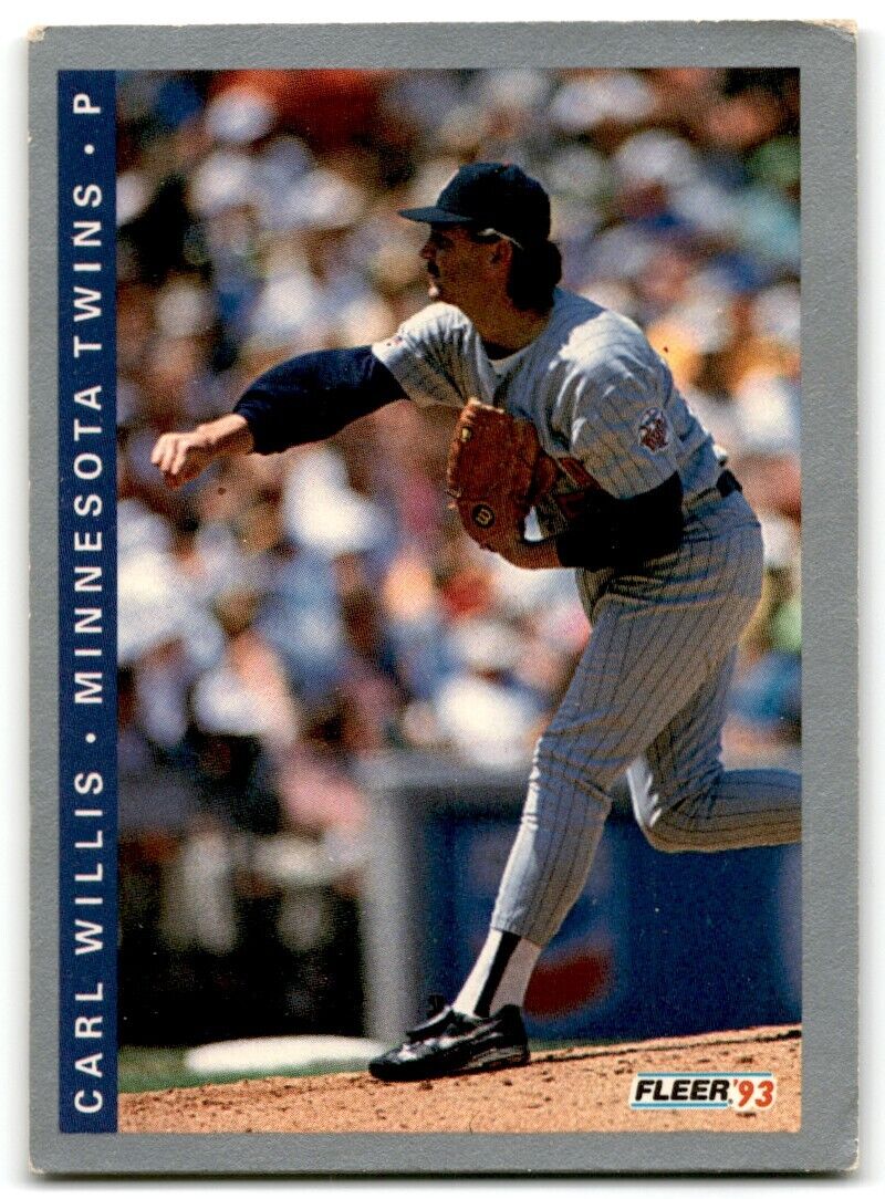 1993 Fleer Carl Willis Minnesota Twins #275