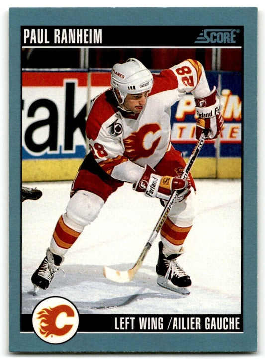 1992-93 Score Paul Ranheim Calgary Flames #149