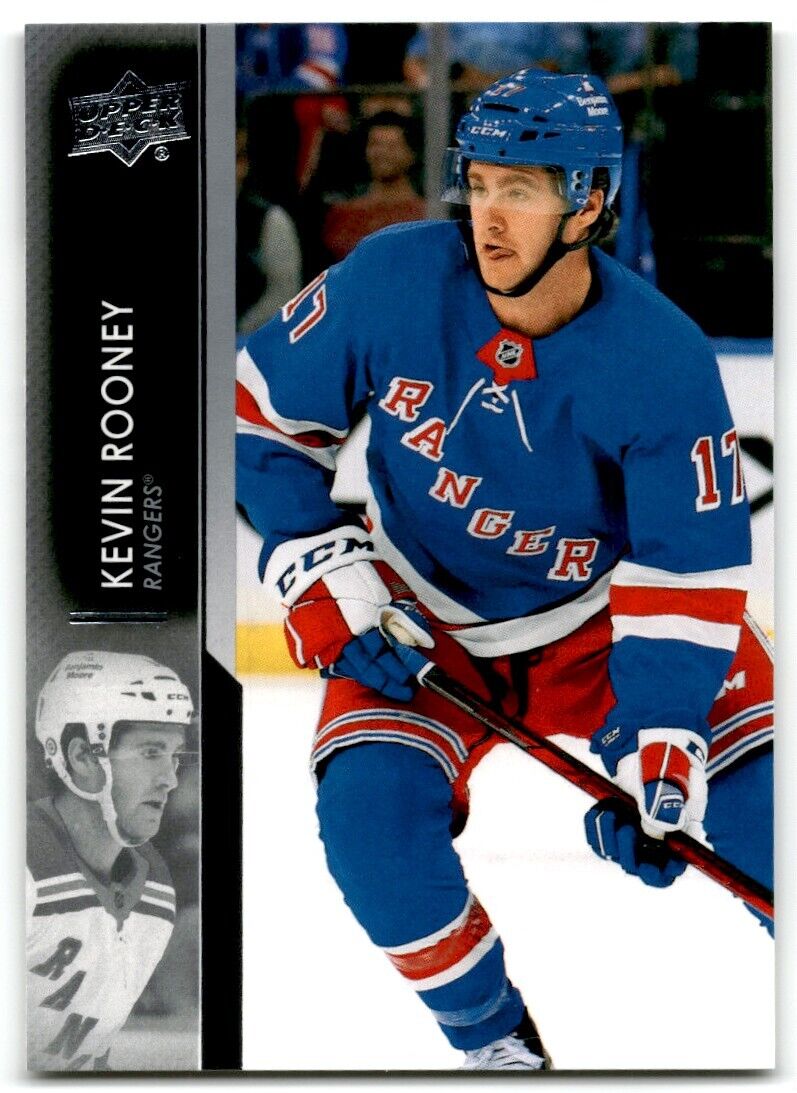 2021-22 Upper Deck Kevin Rooney New York Rangers #370