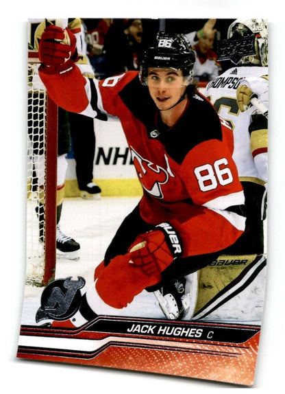 2023-24 Upper Deck Jack Hughes New Jersey Devils #109