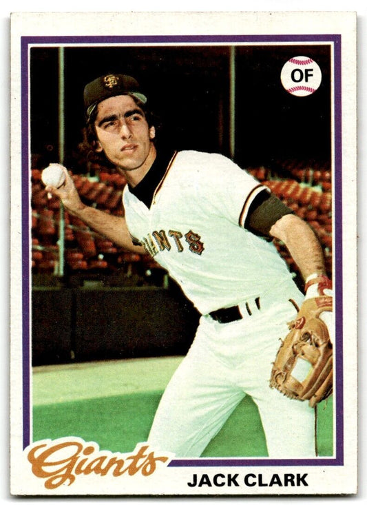 1978 Topps Jack Clark San Francisco Giants #384