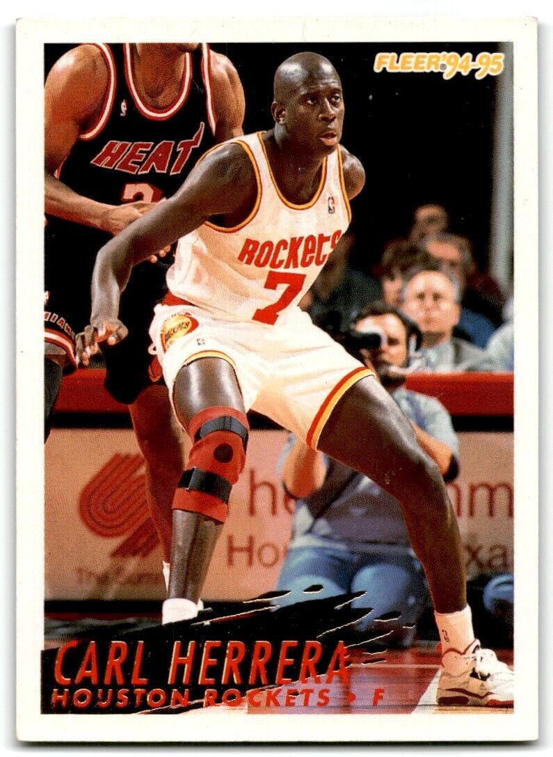 1994-95 Fleer Carl Herrera Houston Rockets #82