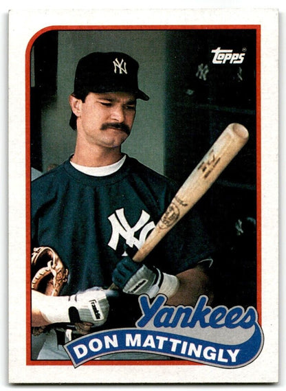 1989 Topps Don Mattingly New York Yankees #700