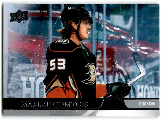 2020-21 Upper Deck Maxime Comtois Anaheim Ducks #501