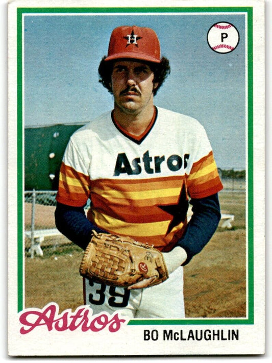 1978 Topps Bo McLaughlin Houston Astros #437