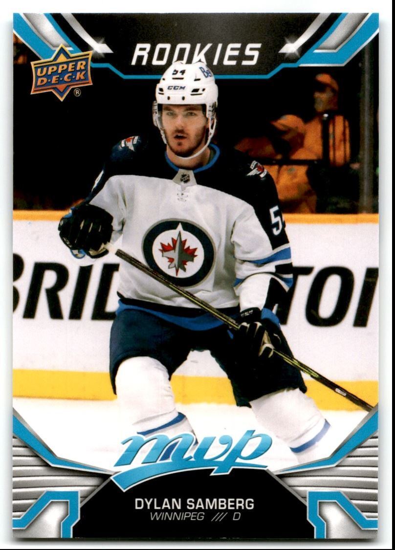 2022-23 Upper Deck MVP Dylan Samberg Rookie Winnipeg Jets #233