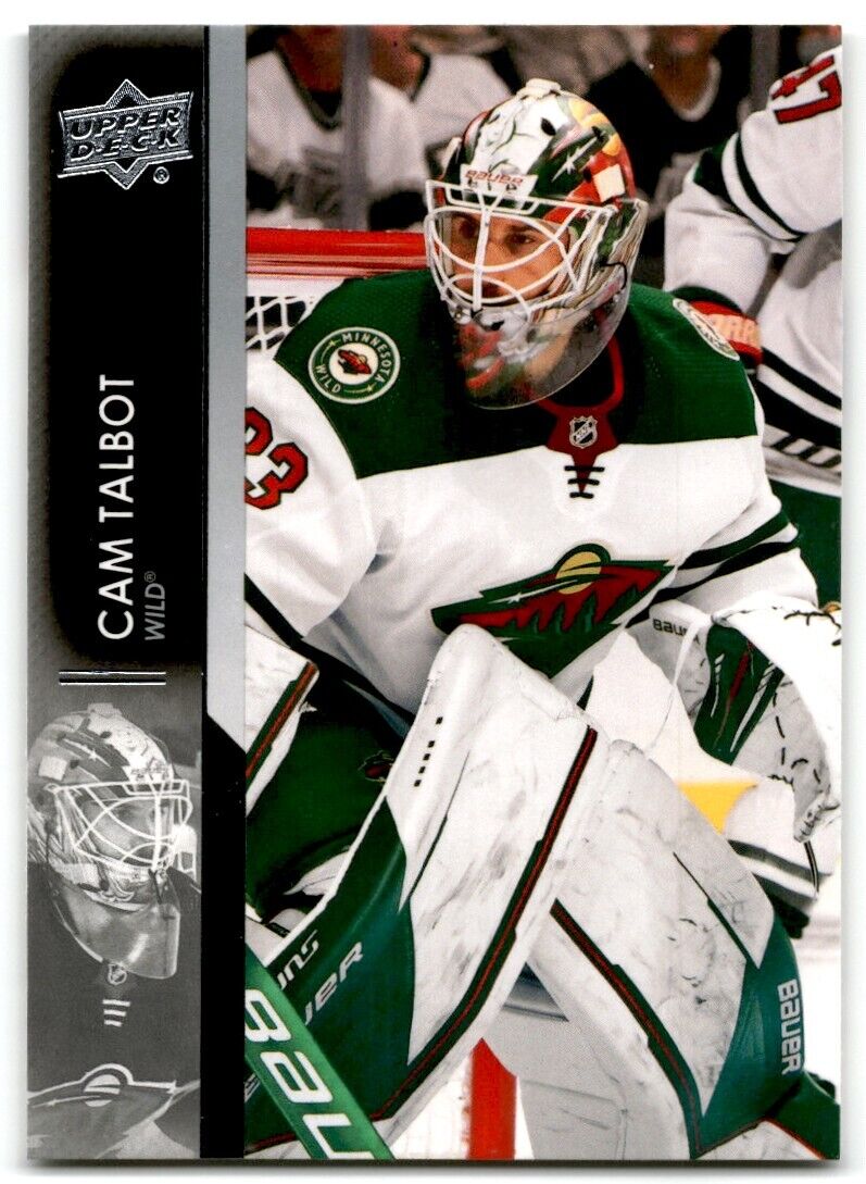 2021-22 Upper Deck Cam Talbot Minnesota Wild #343