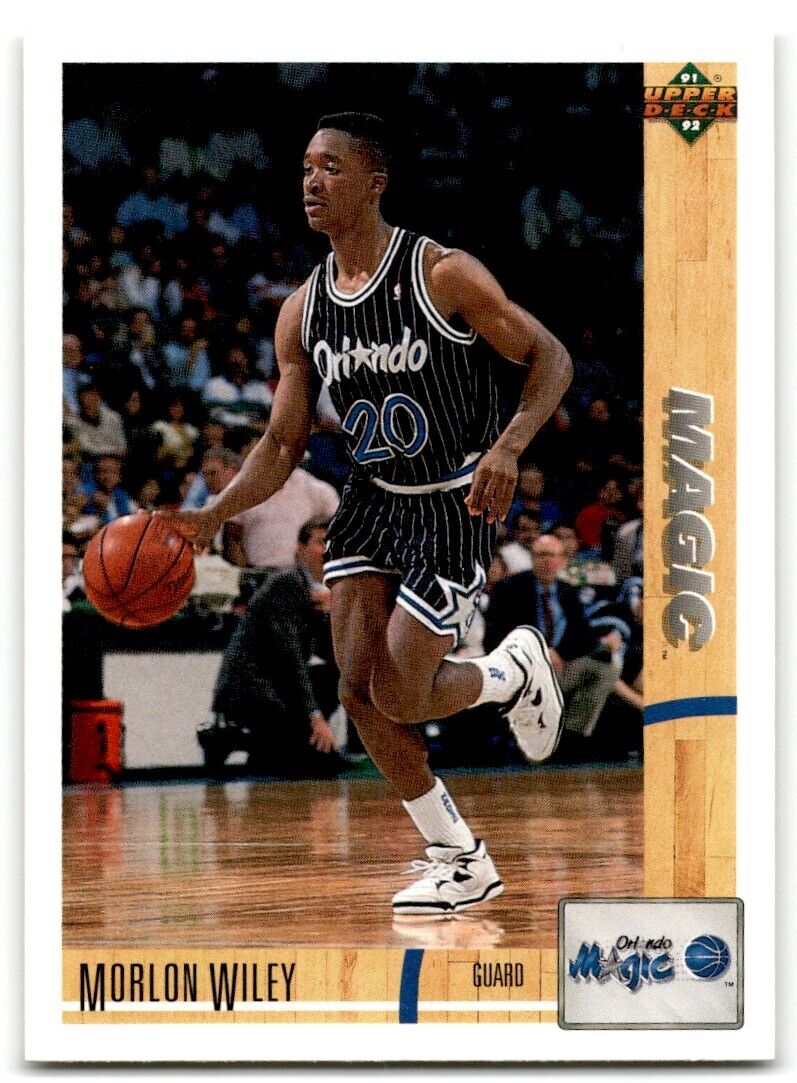 1991-92 Upper Deck Morlon Wiley Orlando Magic #26