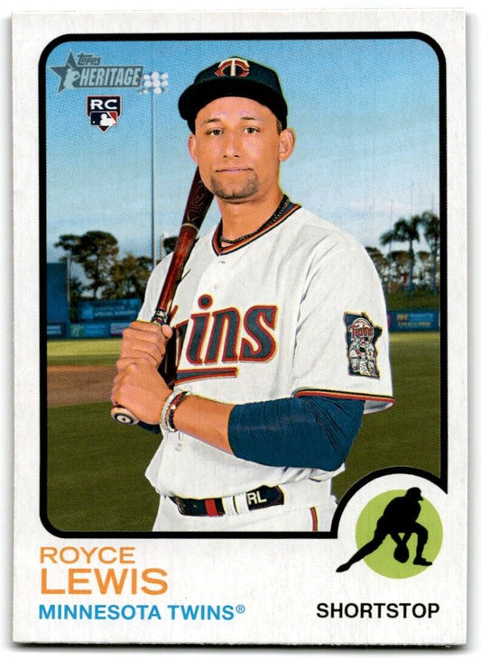 2022 Topps Heritage Royce Lewis Rookie Minnesota Twins #515