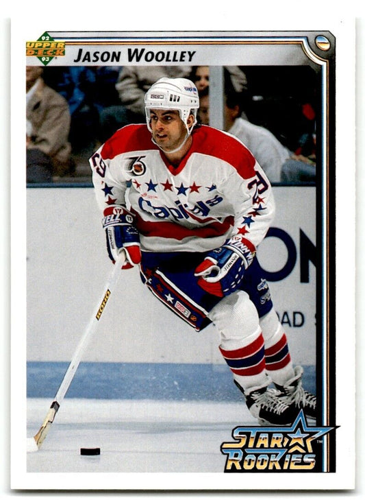 1992-93 Upper Deck Jason Woolley Rookie Washington Capitals #422