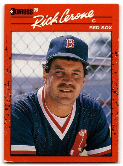 1990 Donruss Rick Cerone Boston Red Sox #305