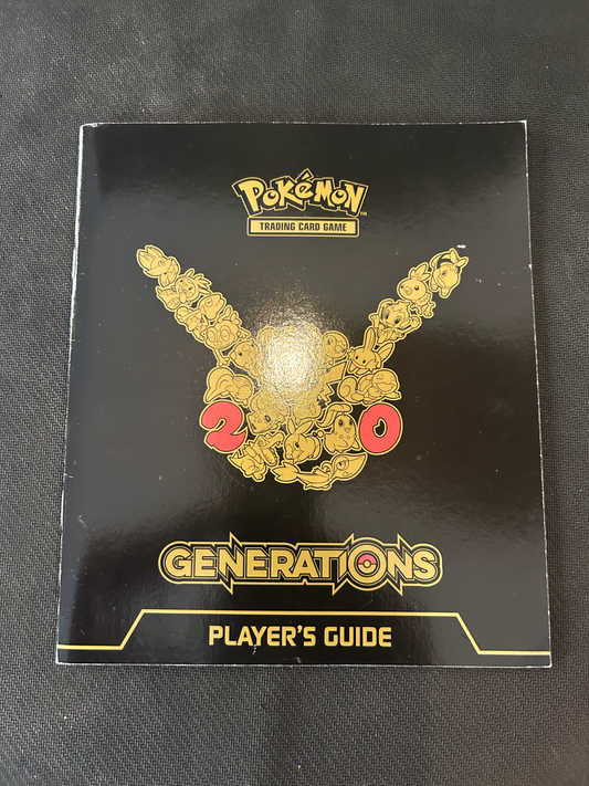 Pokemon TCG Trading Card Game Generations Players Guide Book Only