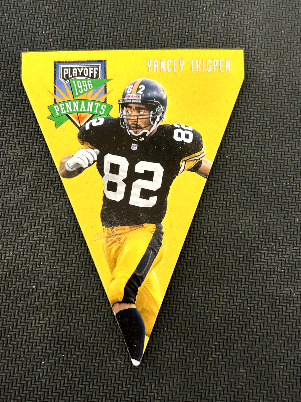 Yancey Thigpen 1996 Playoff Contenders Pennants #46 Football Card Steelers NFL