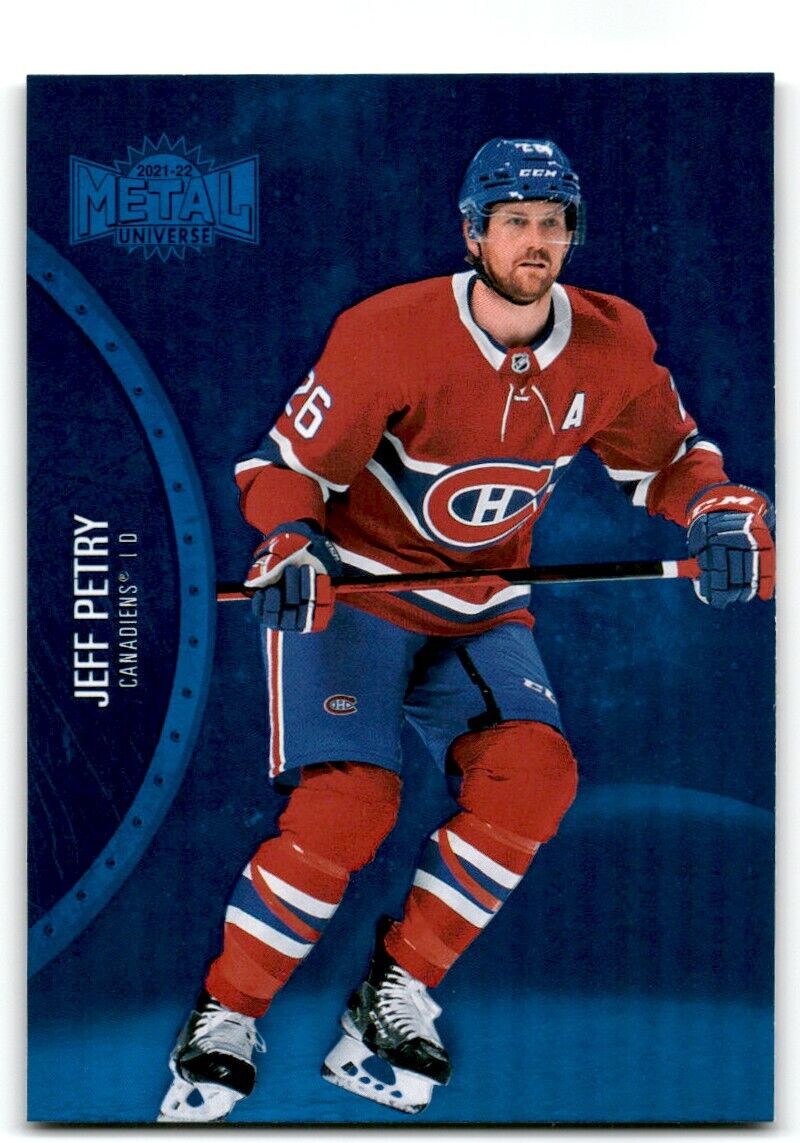 2021-22 Skybox Metal Universe Jeff Petry Montreal Canadiens #87