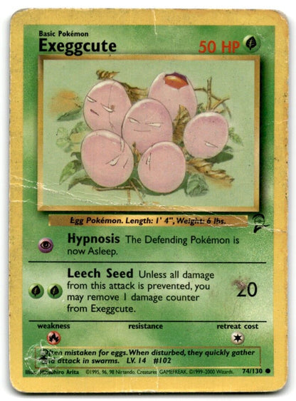 2002 Other - Legendary Collection Exeggcute Basic/Common #75