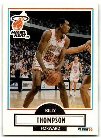 1990-91 Fleer Billy Thompson Miami Heat #103