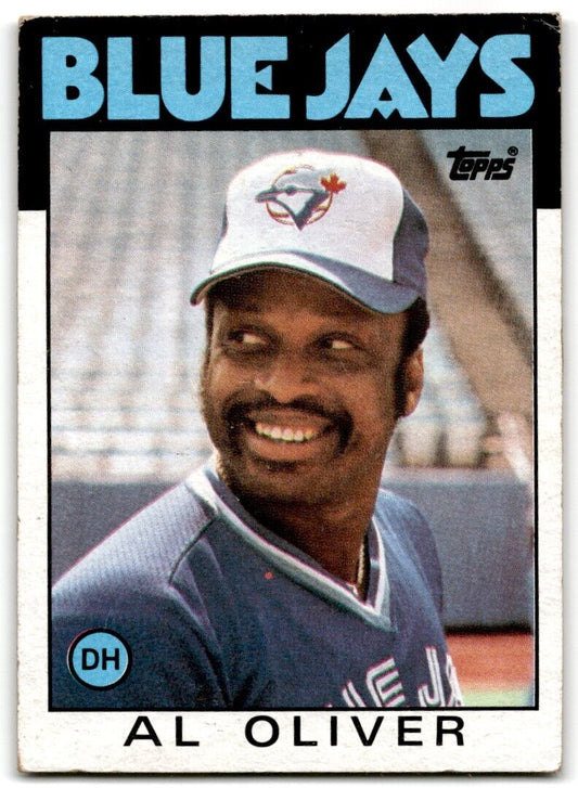 1986 Topps Al Oliver Toronto Blue Jays #775