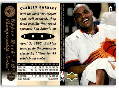 1994-95 SP Championship Die Cuts Charles Barkley Phoenix Suns #108