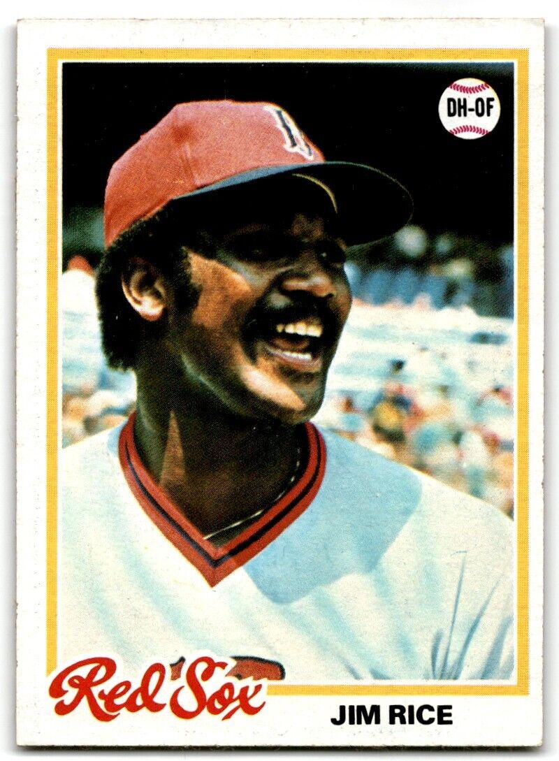 1978 Topps Jim Rice Boston Red Sox #670