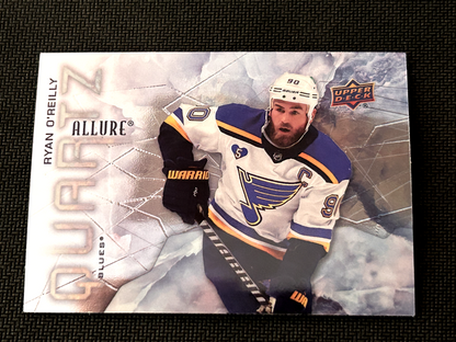 2022-23 Upper Deck Allure Ryan O'Reilly #AQ-RO Quartz Blues