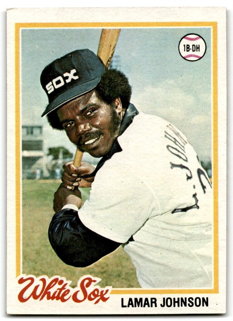 1978 Topps Lamar Johnson Chicago White Sox #693