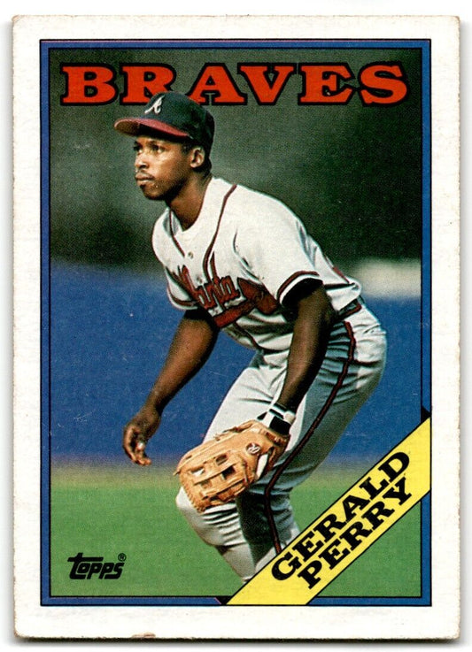 1988 Topps Gerald Perry Atlanta Braves #39