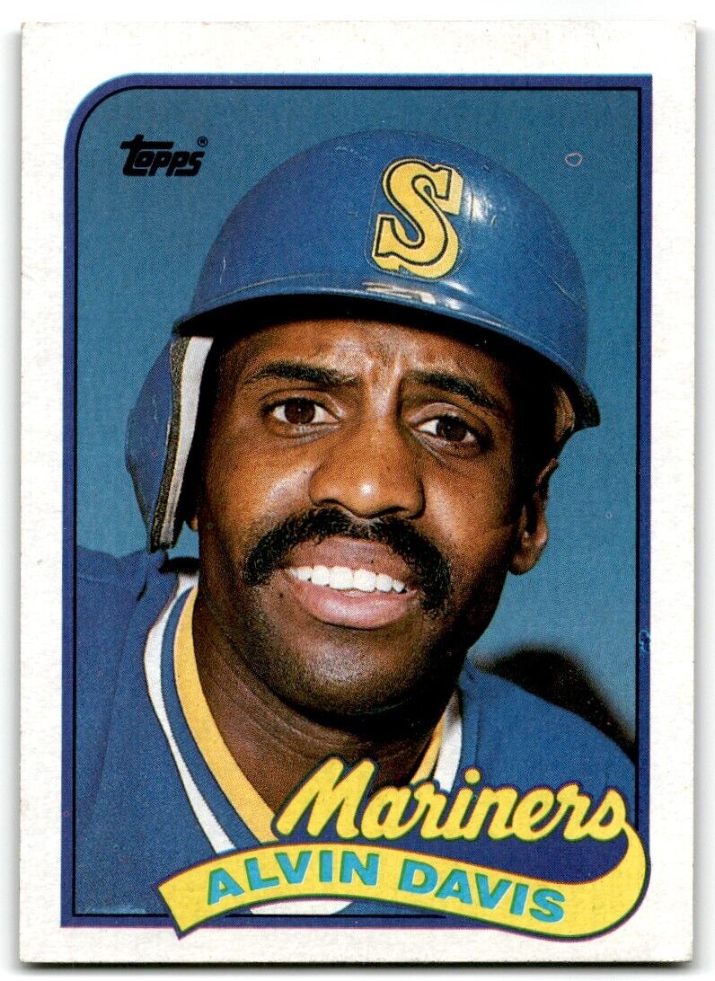 1989 Topps Alvin Davis Seattle Mariners #687