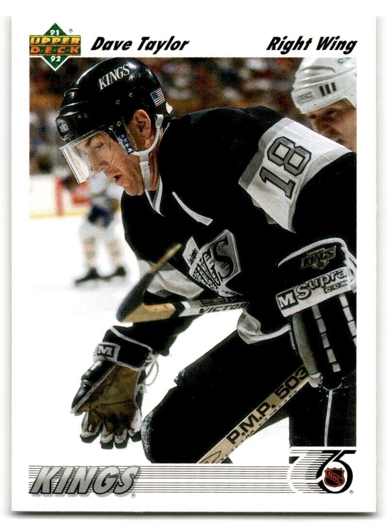 1991-92 Upper Deck Dave Taylor Los Angeles Kings #270