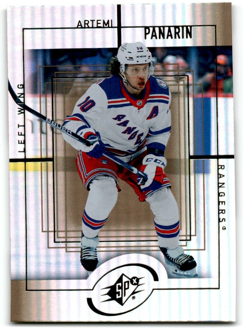 2021-22 Upper Deck 1999-00 SPx Retro Artemi Panarin New York Rangers #SPX-6